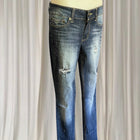 Indigo Rein Women's Distressed Embroidered Back Pocket Jeans - Blue Denim - Image 4