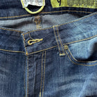Indigo Rein Women's Distressed Embroidered Back Pocket Jeans - Blue Denim - Image 6