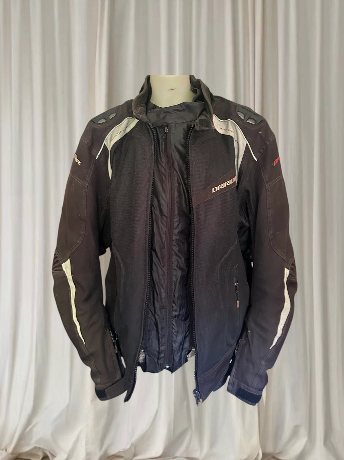 DriRider Jacket - Breathable Summer Motorcycle Riding Gear XL - Image 2