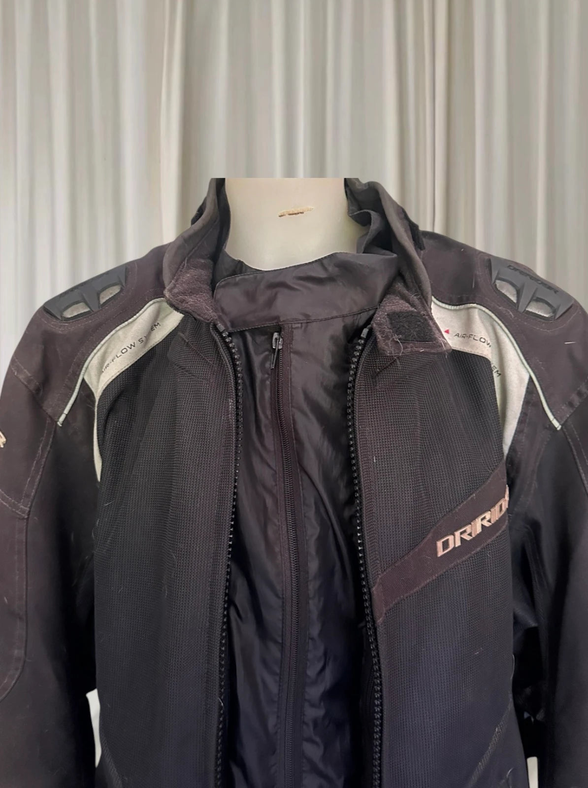 DriRider Jacket - Breathable Summer Motorcycle Riding Gear XL - Image 5