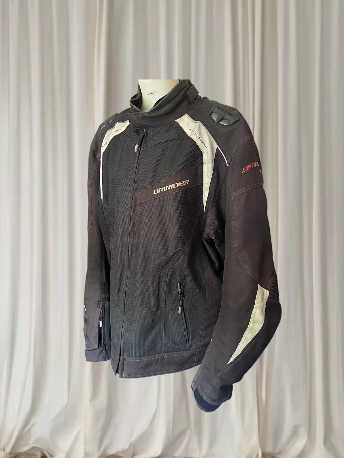 DriRider Jacket - Breathable Summer Motorcycle Riding Gear XL - Image 4