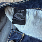 Pure Western Denim Mini Skirt - Dark Wash With Signature Embroidery - Image 7