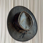Barmah Australia Kangaroo Leather Outback Hat - Durable Brown Fedora - Image 3