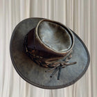 Barmah Australia Kangaroo Leather Outback Hat - Durable Brown Fedora - Image 1