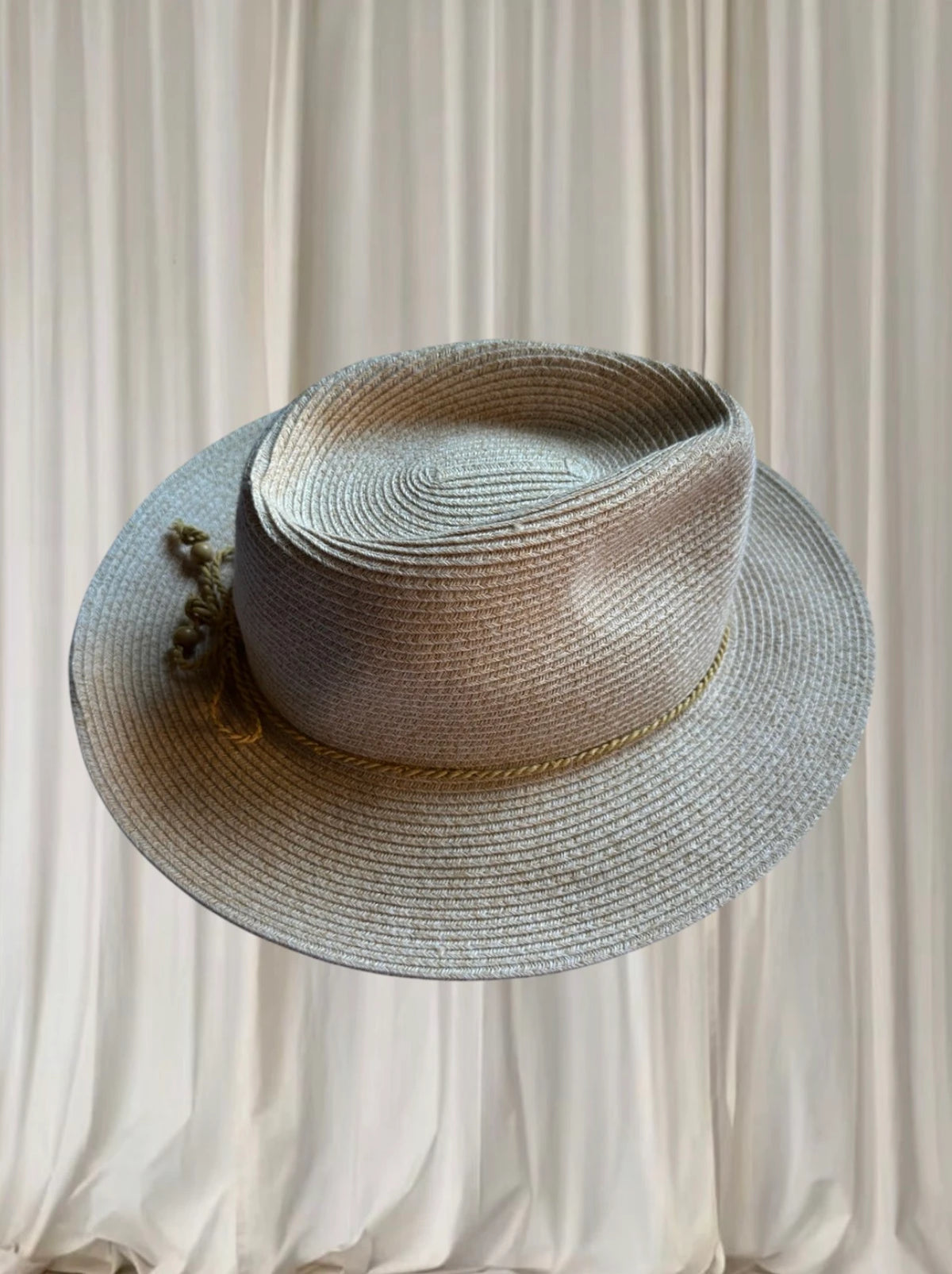 Before Dark Flexibraid fedora hat - Natural Straw Sun Hat - Image 3