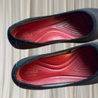 Crocs Women's Dual Comfort Flats - Comfortable Black Slip-On Shoes - Image 3