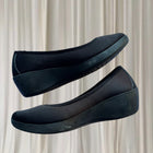 Crocs Women's Dual Comfort Flats - Comfortable Black Slip-On Shoes - Image 5