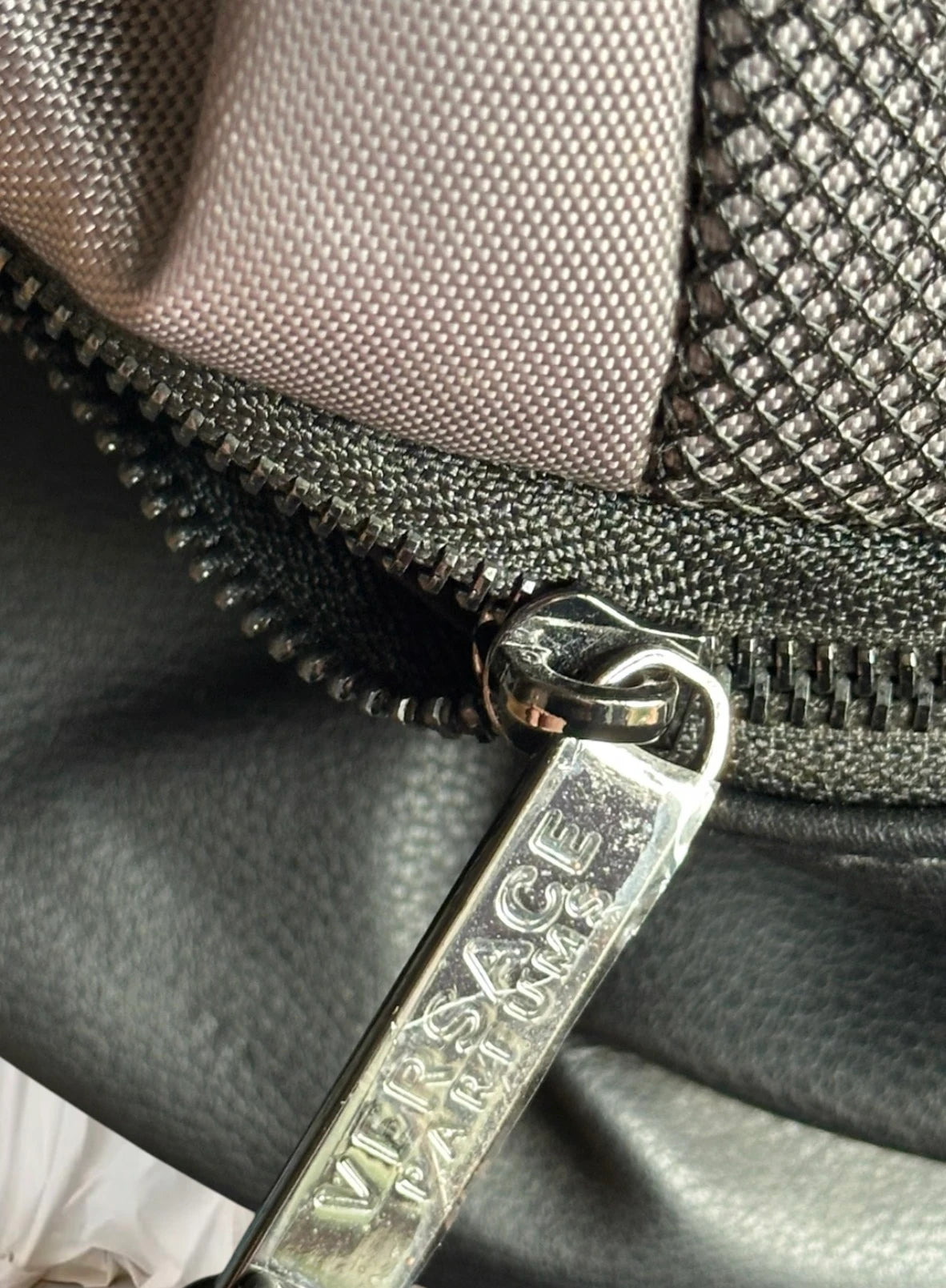 Versace Drawstring Backpack - Iconic Greca Pattern Unisex Sport Bag - Image 7