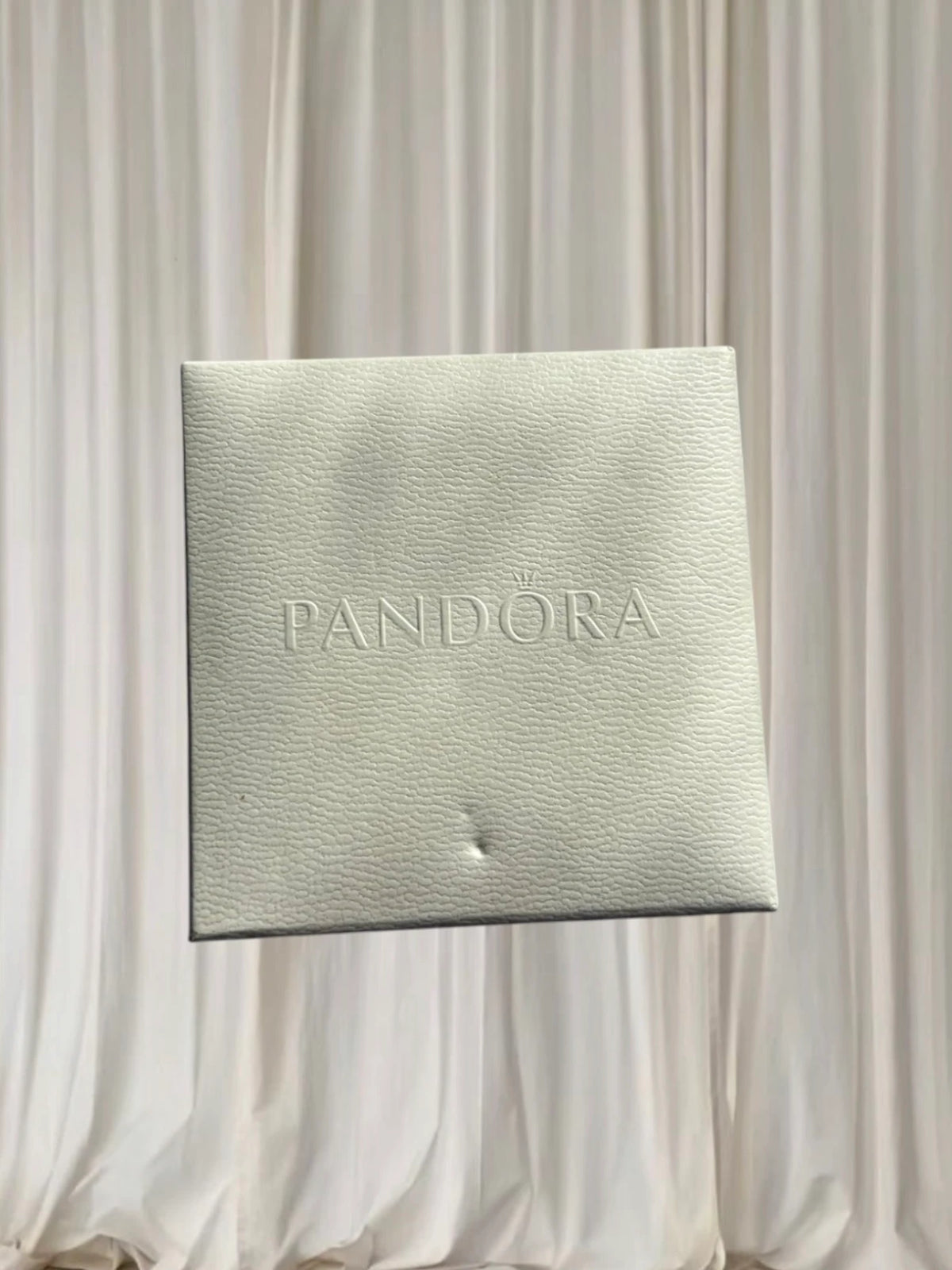 Pandora Moments Silver Bangle - Pavé Heart Clasp Bracelet - Image 6