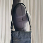 Relic By Fossil Black Leather Flap Crossbody Bag - Versatile Everyday Purse - Image 1