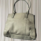 Tignanello Leather Tote Bag - Classic Beige Everyday Handbag - Image 5