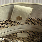 Tignanello Leather Tote Bag - Classic Beige Everyday Handbag - Image 6