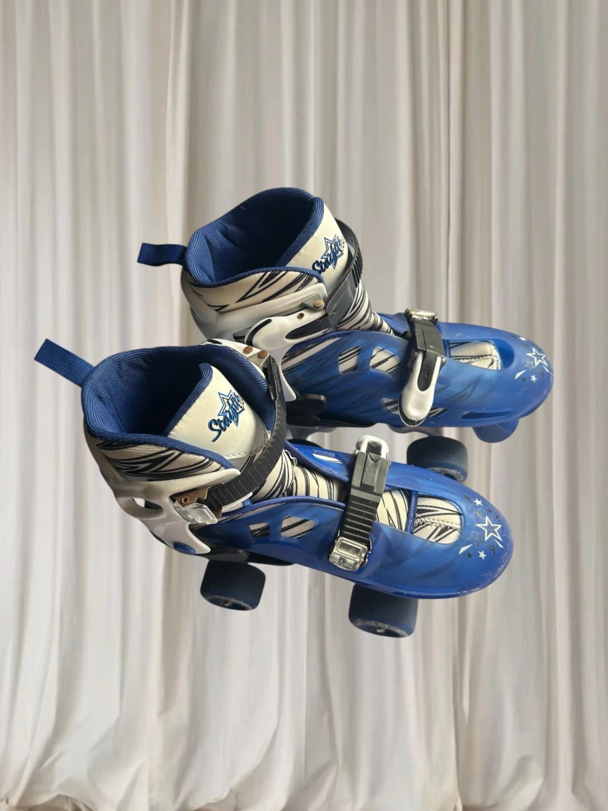 Playlife Starfire Junior 300 Roller Skates - Adjustable Kids Blue/White M - Image 2