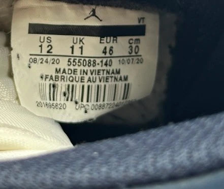 Nike Air Jordan 1 Retro High OG Obsidian UNC Sneakers - Men's Size 12 - Image 6