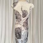 Charlie Brown Satin Midi Dress - Elegant Ruched Floral Print - Image 4