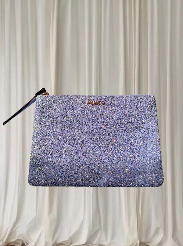 Mimco Glitter Pouch - Sparkling Evening Clutch - Image 1
