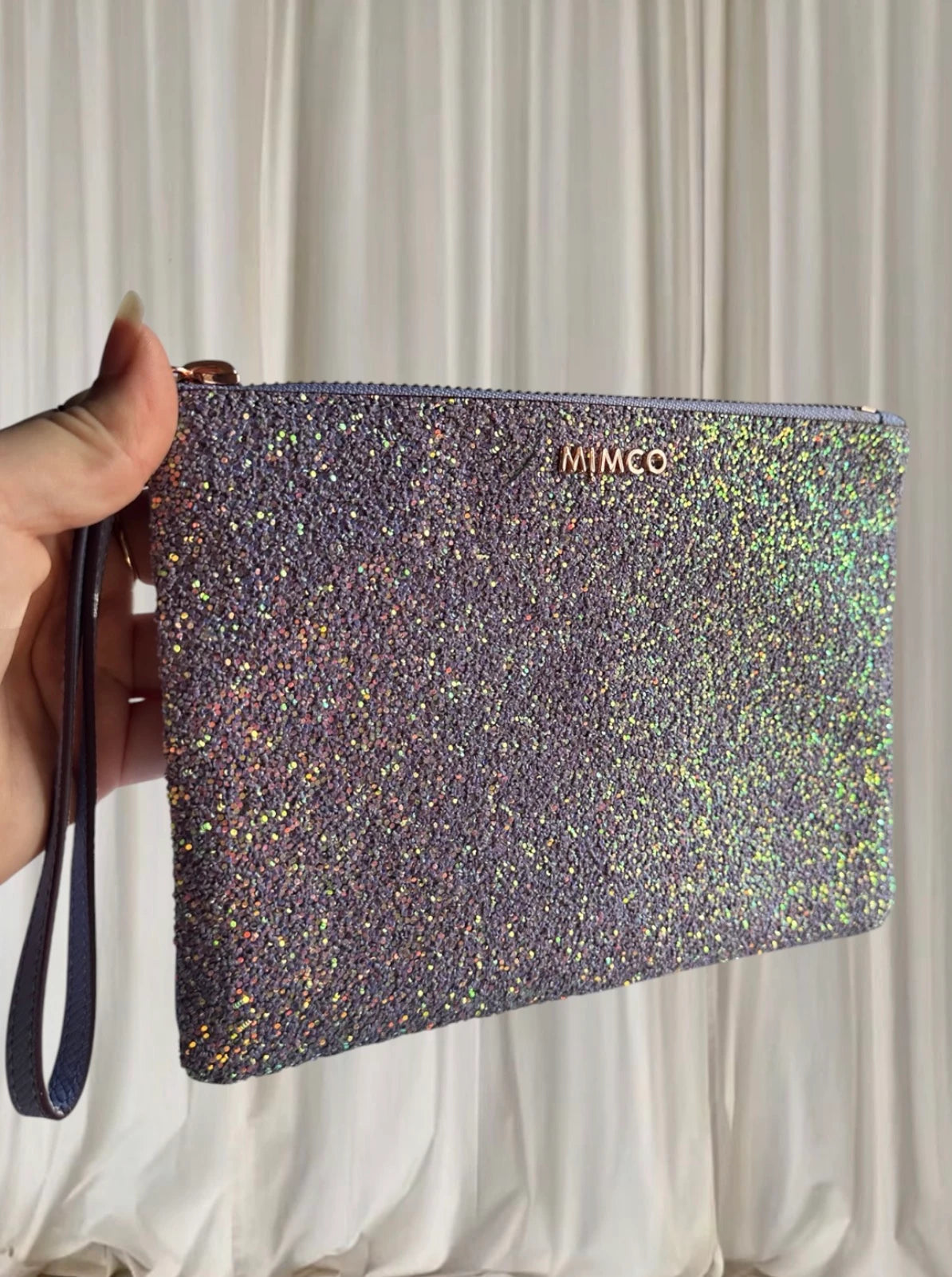 Mimco Glitter Pouch - Sparkling Evening Clutch - Image 3