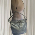Evity Genuine Leather Bucket Bag - Vintage Black Crossbody Handbag - Image 2
