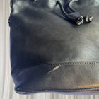 Evity Genuine Leather Bucket Bag - Vintage Black Crossbody Handbag - Image 6