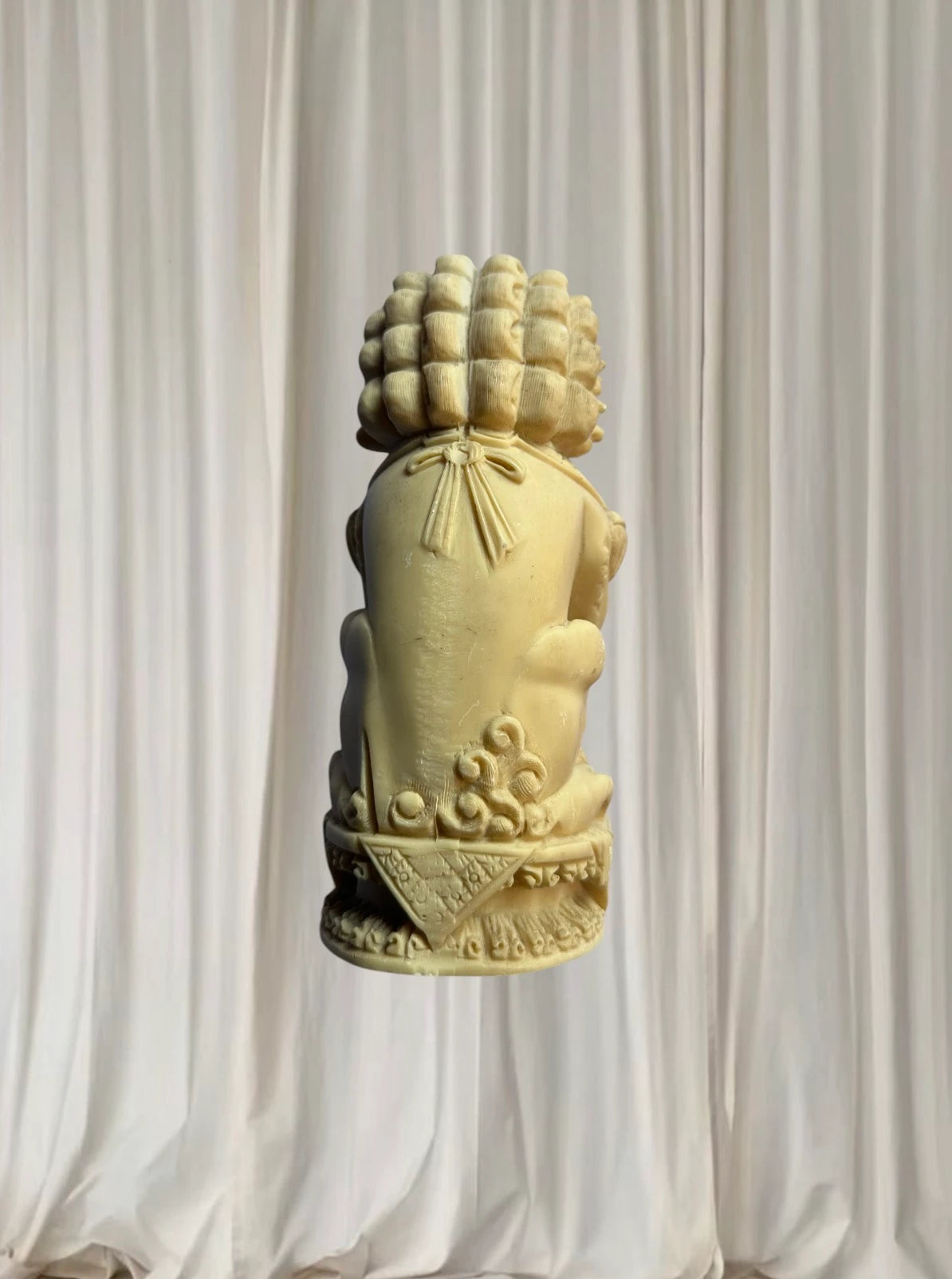 Chinese Foo Dog Guardian Lion Statue - Traditional Decorative Figurine - Image 5