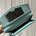 Oroton Saffiano Leather Continental Wallet - Pale Blue - Image 3