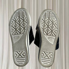 Converse One Star Cross Strap Slides - Black Canvas Sandals - Image 6