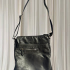 Colorado Leather Crossbody Bag - Classic Black Shoulder Purse - Image 3