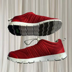 Kroten TravelWalker Women's Mesh Sneakers - Lightweight Red Casual Trainers - Image 4