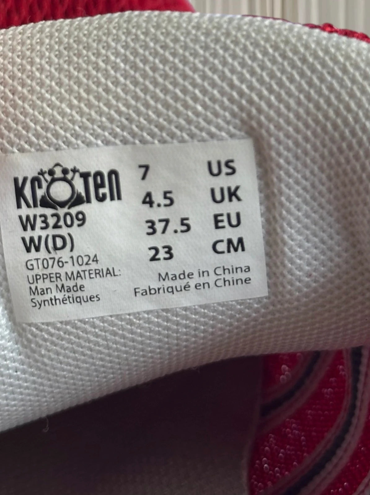 Kroten TravelWalker Women's Mesh Sneakers - Lightweight Red Casual Trainers - Image 5