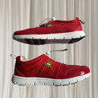 Kroten TravelWalker Women's Mesh Sneakers - Lightweight Red Casual Trainers - Image 6