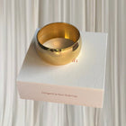 By Simran Ira Bangle 18K Gold PVD Plated 58mm - Image 2