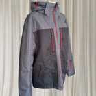 Crane Snow Extreme Men's Ski Jacket - Grey/Black Size L - Image 3