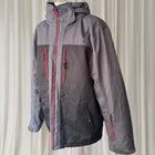 Crane Snow Extreme Men's Ski Jacket - Grey/Black Size L - Image 4