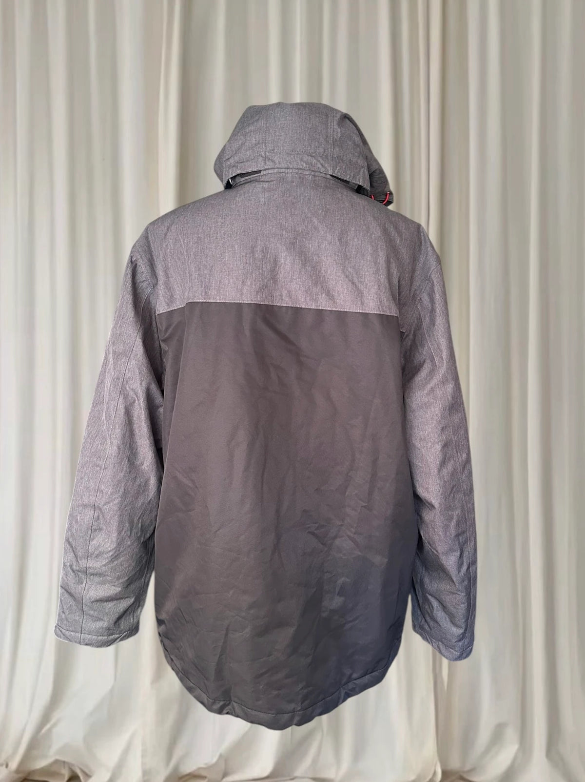 Crane Snow Extreme Men's Ski Jacket - Grey/Black Size L - Image 7