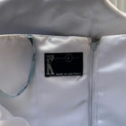 Mr K Strapless Satin Wedding Dress - Beaded Bodice Size 6 - Image 6