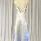 Mr K Strapless Satin Wedding Dress - Beaded Bodice Size 6 - Image 5