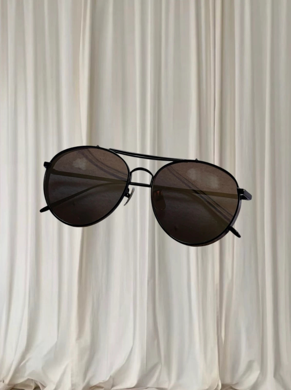 Gentle Monster Big Bully Sunglasses - Sleek Black Metal Round Mirror Frames - Image 5