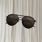 Gentle Monster Big Bully Sunglasses - Sleek Black Metal Round Mirror Frames - Image 5
