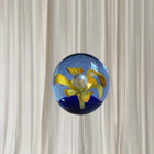 Caithness Glass Paperweight - Handcrafted Gold Leaf Flower Design - Image 5