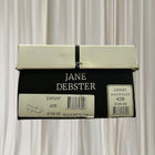 Jane Debster Expert Block Heel Loafers - Black Leather Patent 42B New - Image 6