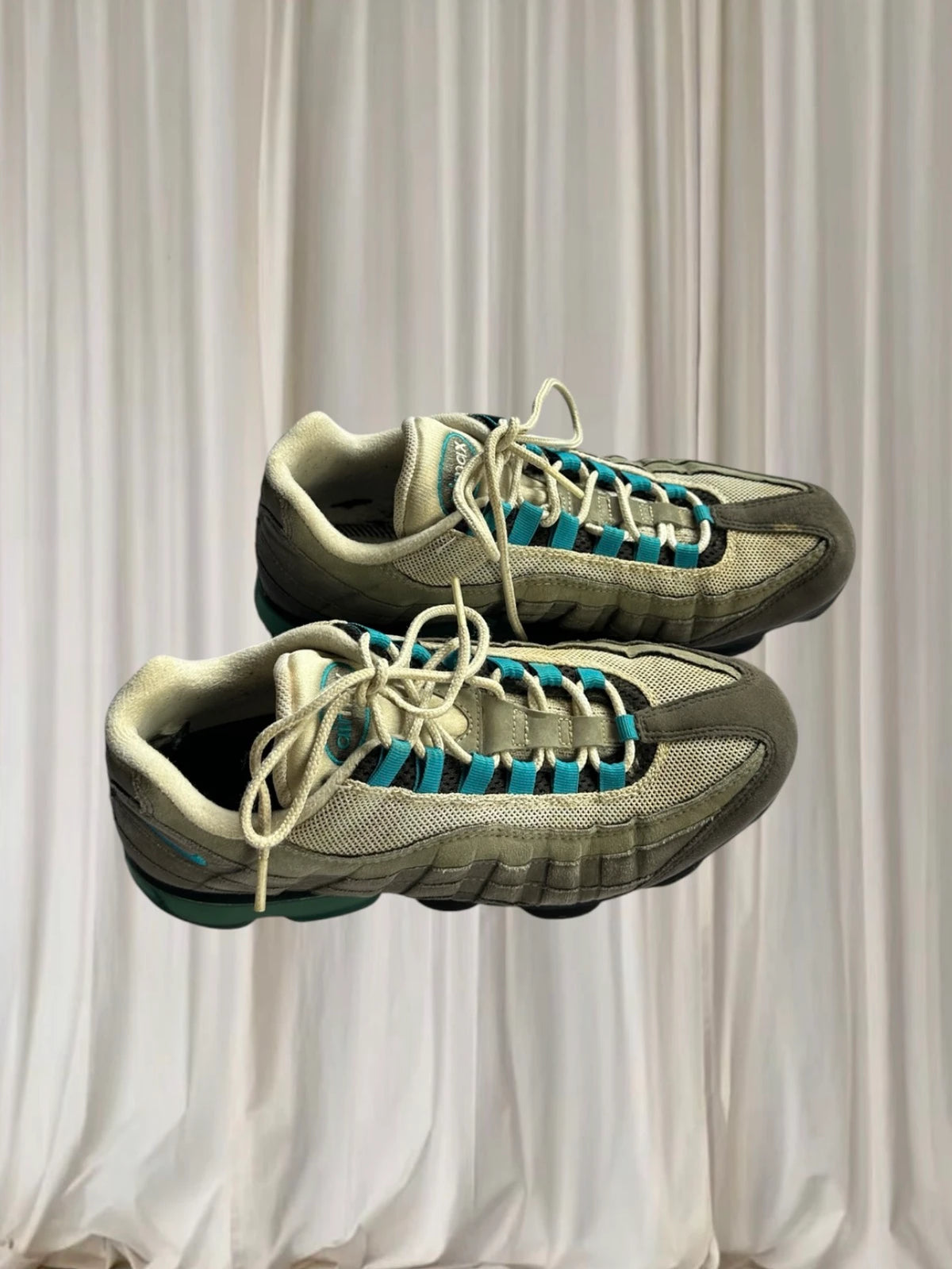 Nike Air VaporMax 95 Neo Turquoise Sneakers - AJ7292-002 US 9 - Image 5