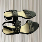 Supersoft by Diana Ferrari Block Heel Sandals -Black Leather AU 10 - Image 3