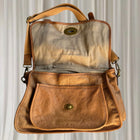 Fossil Vintage Reissue Messenger Bag - Tan Leather Satchel - Image 4