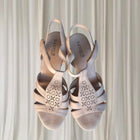 Supersoft by Diana Ferrari Leather Sandals - Ivanka Blush Block Heel 10 - Image 5