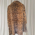 Vintage Style Faux Fur Coat - Statement Leopard Print Winter Outerwear - Image 6