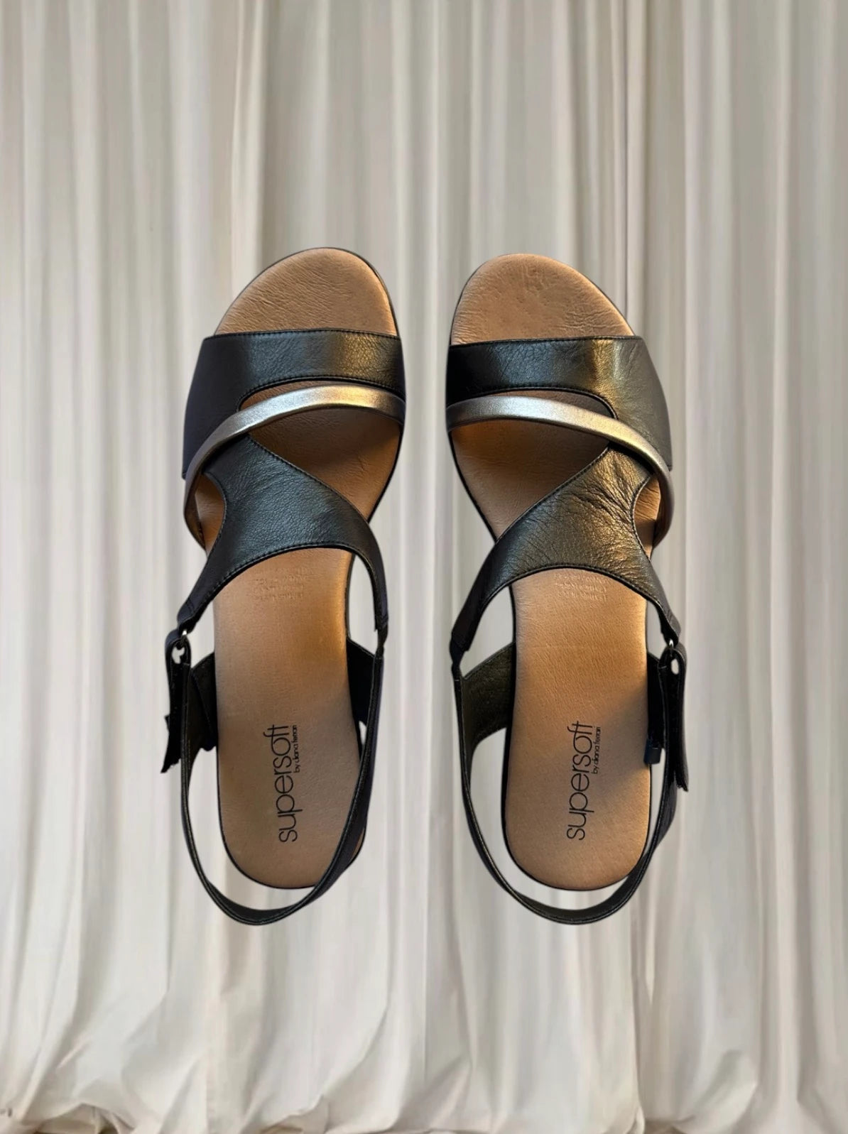 Supersoft by Diana Ferrari Denna Sandals - Premium Leather Slingback Comfort 10 - Image 3