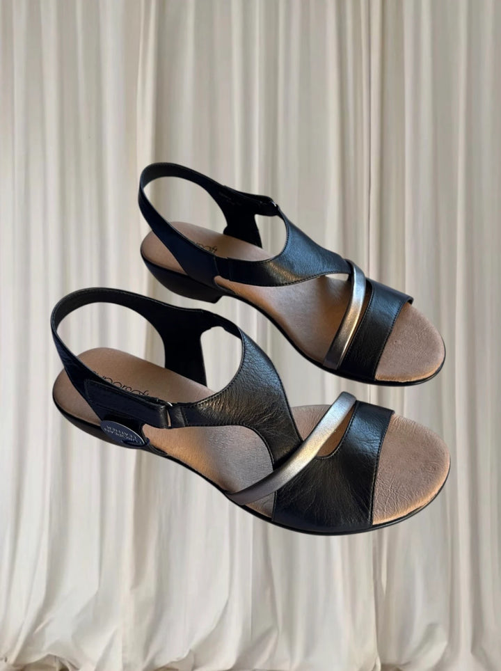Supersoft by Diana Ferrari Denna Sandals - Premium Leather Slingback Comfort 10 - Image 1