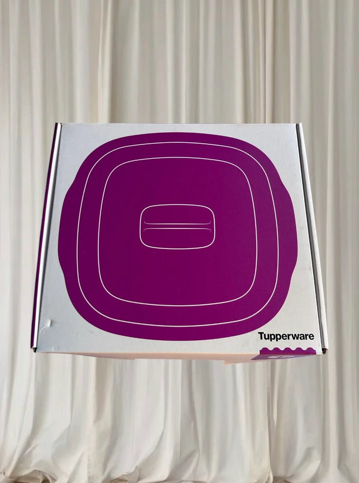 Tupperware Micro Pro Ring - Even Microwave Baking in Canyon Blue - Image 1