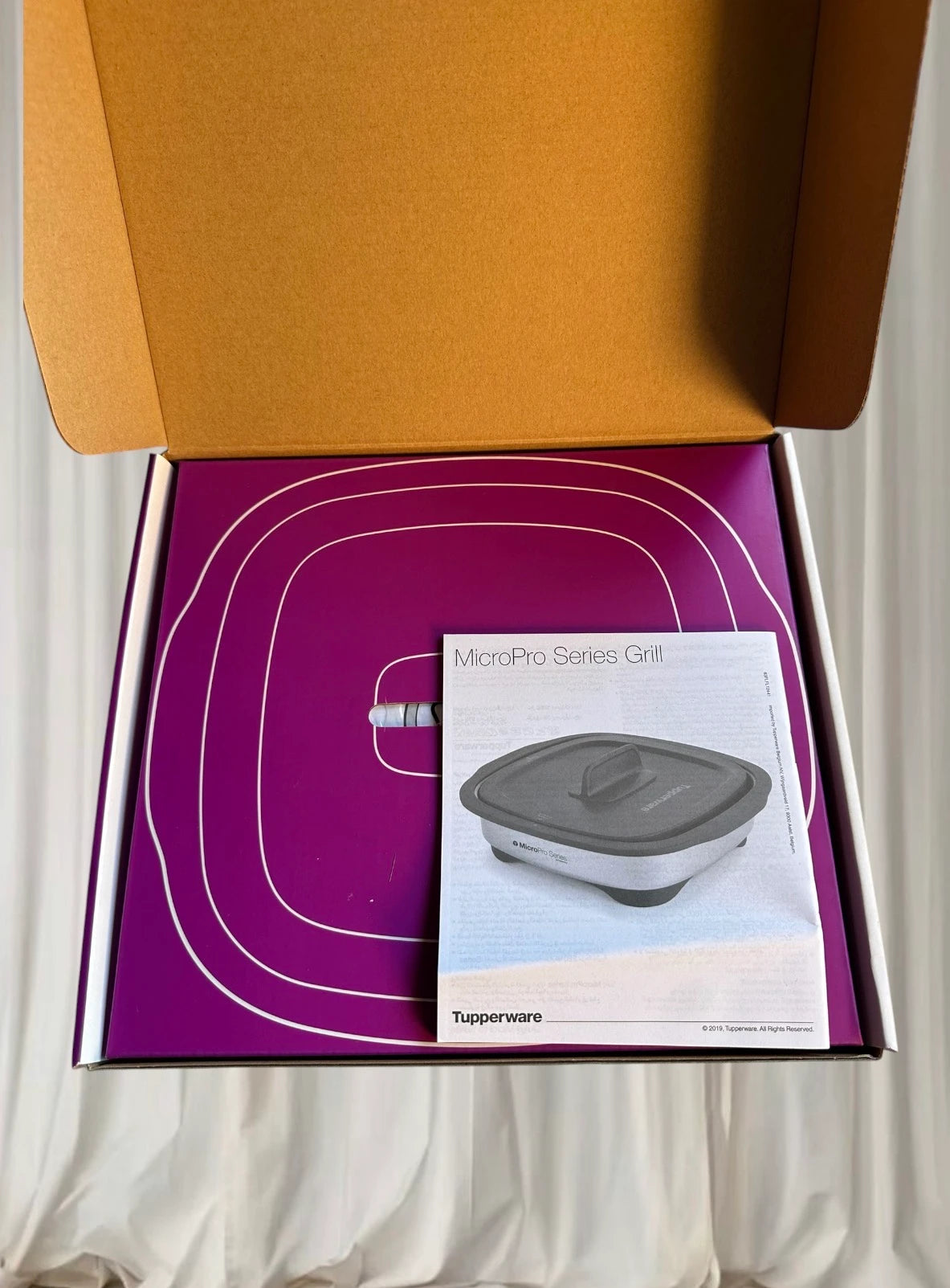 Tupperware Micro Pro Ring - Even Microwave Baking in Canyon Blue - Image 2
