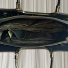 C.Valentino Vintage Structured Leather Handbag - Made In Italy - Image 5